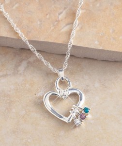 A wonderful gift for mothers and grandmothers, a Mother's Birthstone Necklace or Charms helps celebrate her family with a birthstone charm for the month in which each child was born. 