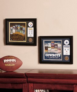 Celebrate your team with this NFL Framed Super Bowl Collectible.