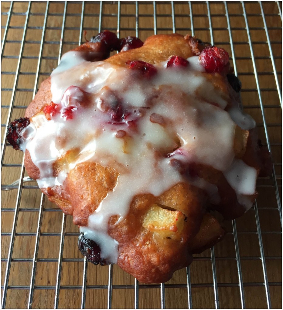 Cranberry-Apple Fritters