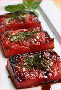 watermelon-steak