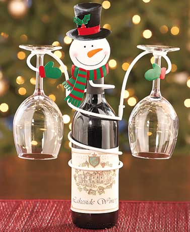 holiday-wine-bottle-and-glass-holders
