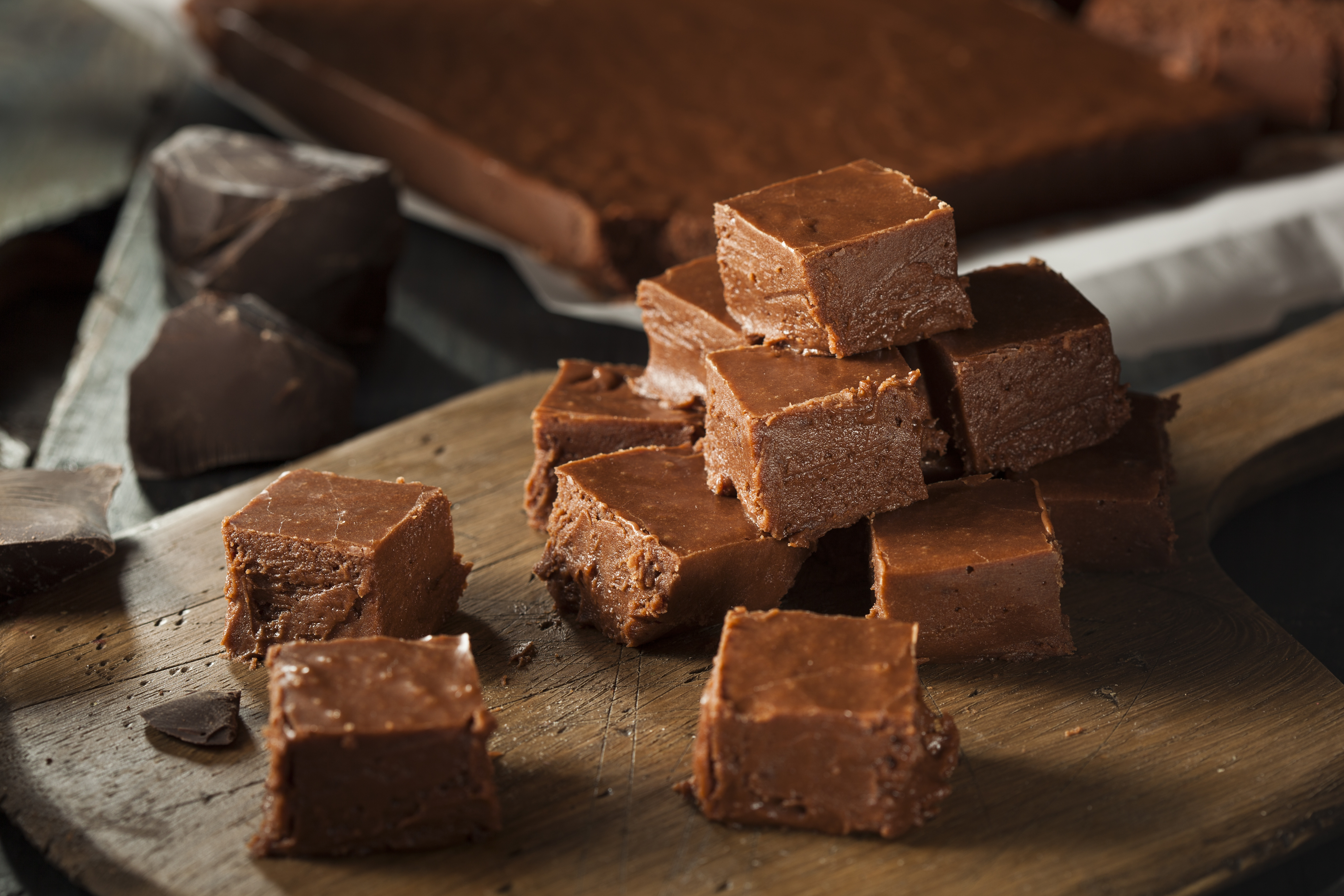 homemade-dark-chocolate-fudge