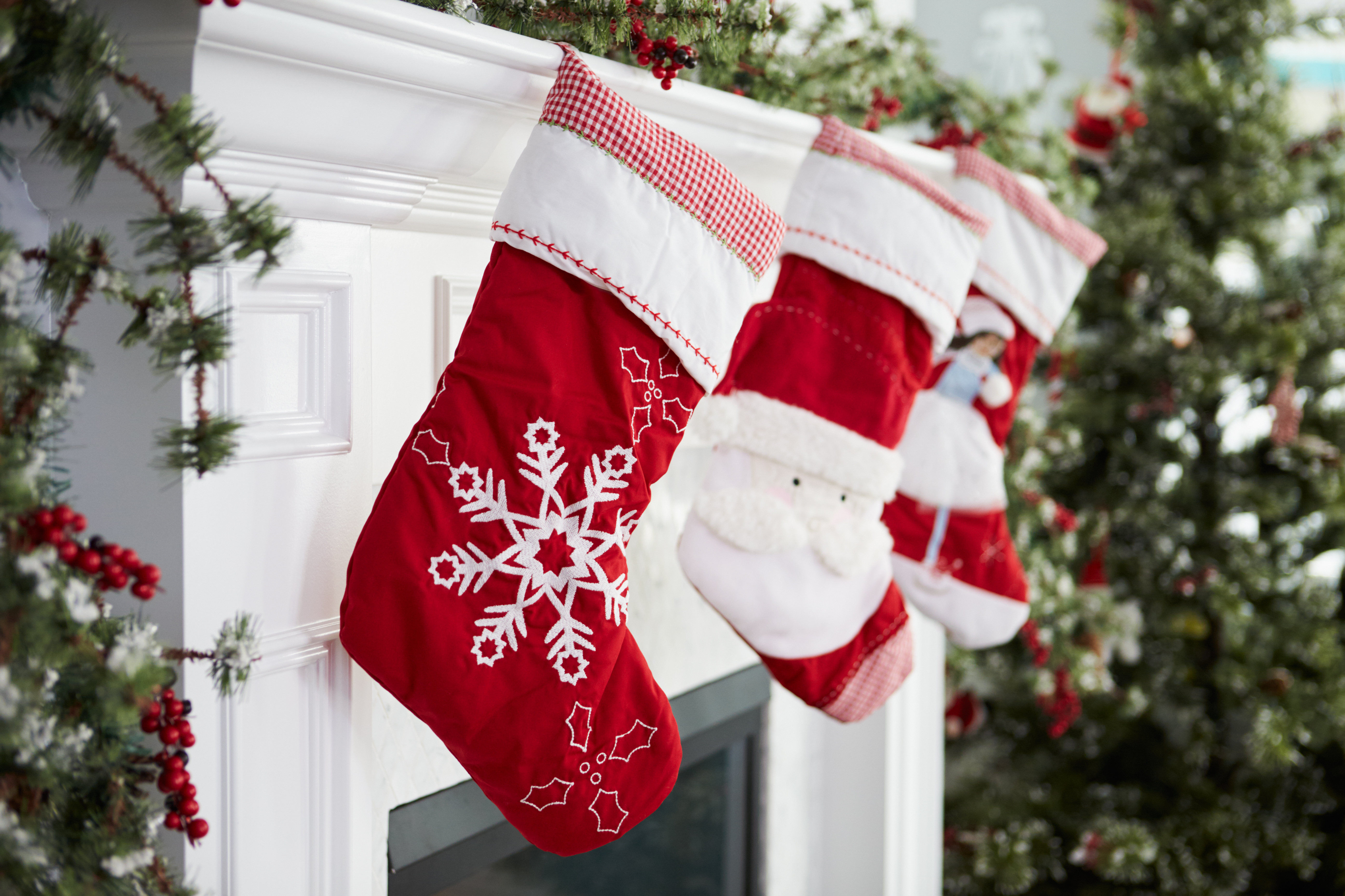 empty-stockings-hung-on-fireplace-Christmas-Eve