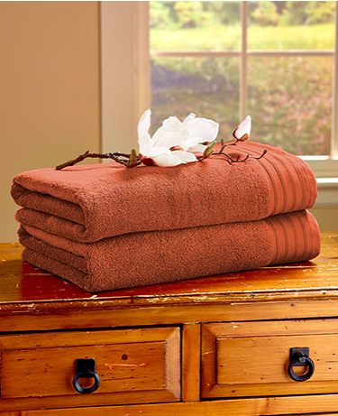 2 Pack Quick Dry Cotton Bath Sheets