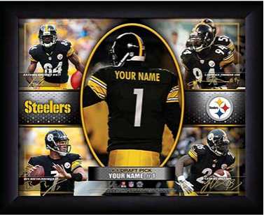 Personalized NFL Action Collages