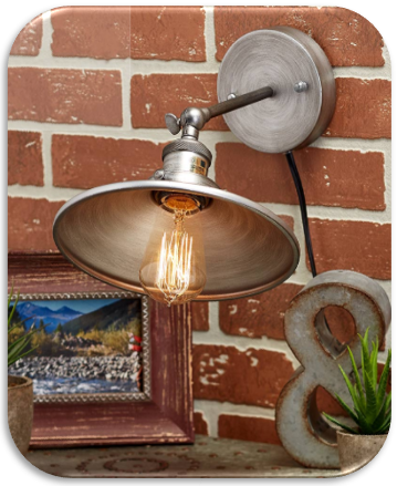 Rustic Metal Wall Lamps