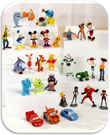 30 Piece Disney Figurine Set