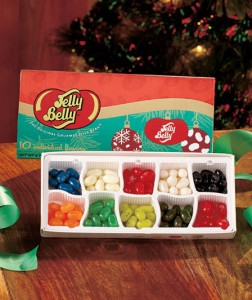 Jelly Belly® Gift Boxes include 10 or 40 different flavors of the world-famous, delicious candy.