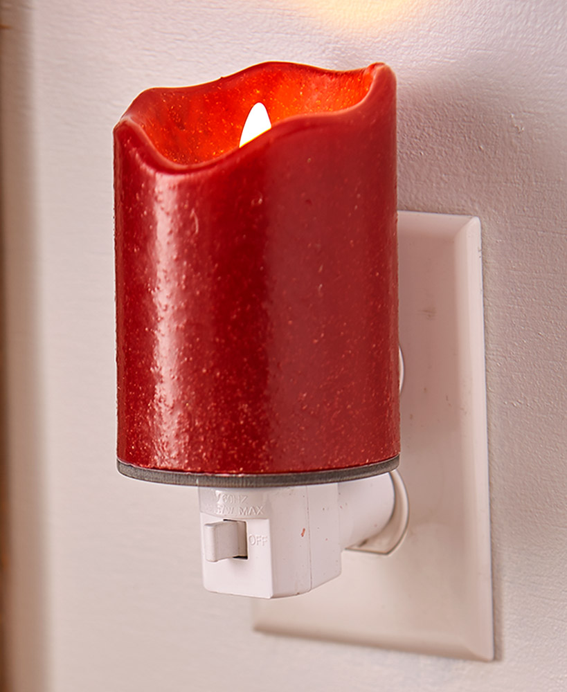 Flame candle nightlight