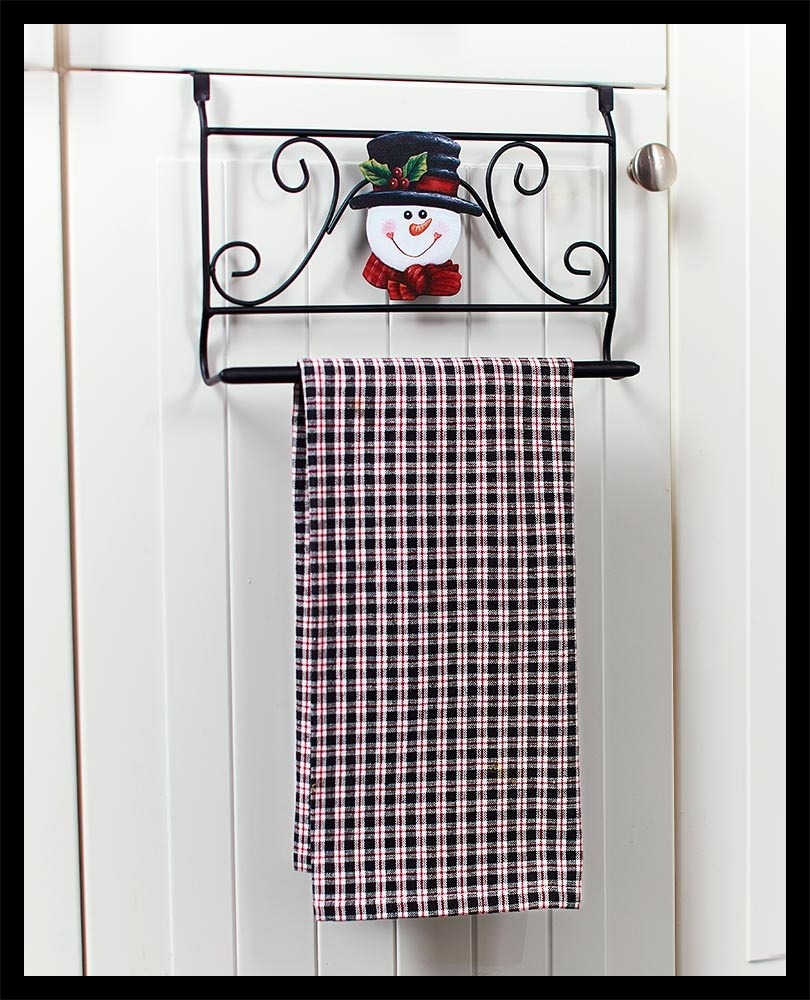 Snowman Towel Bar
