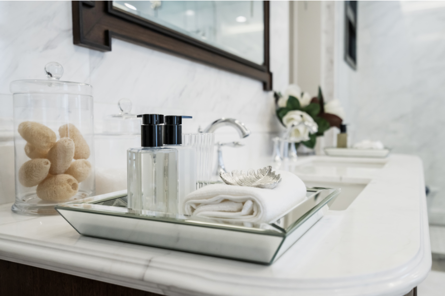 BATHROOM COUNTERTOP DECORATING IDEAS