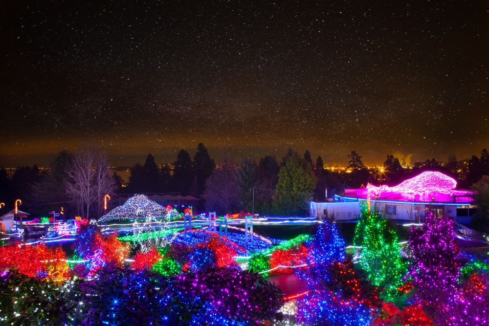 las vegas motor speedway xmas lights