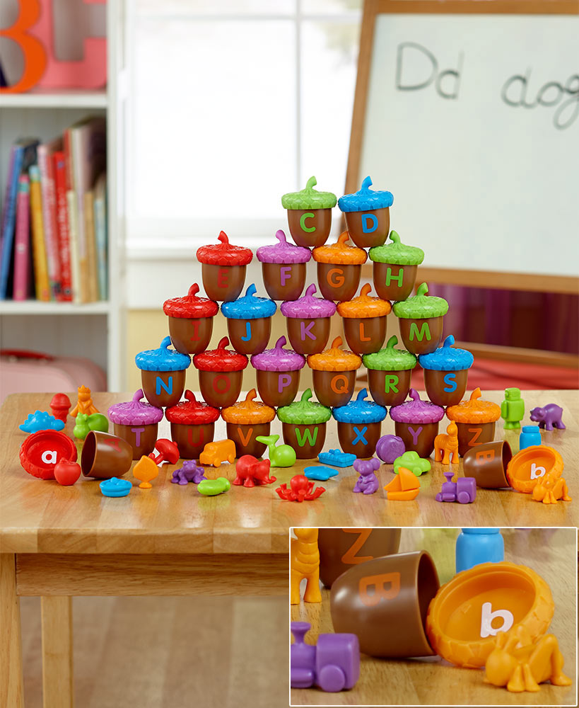 Alphabet Acorns Activity Set