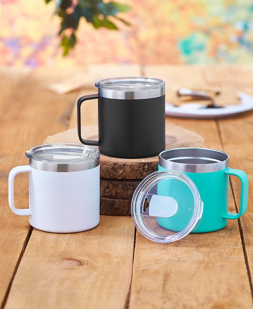 Campfire Double Wall Mugs