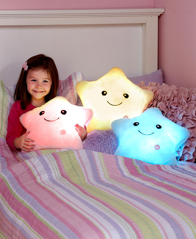 Color Changing Plush Stars