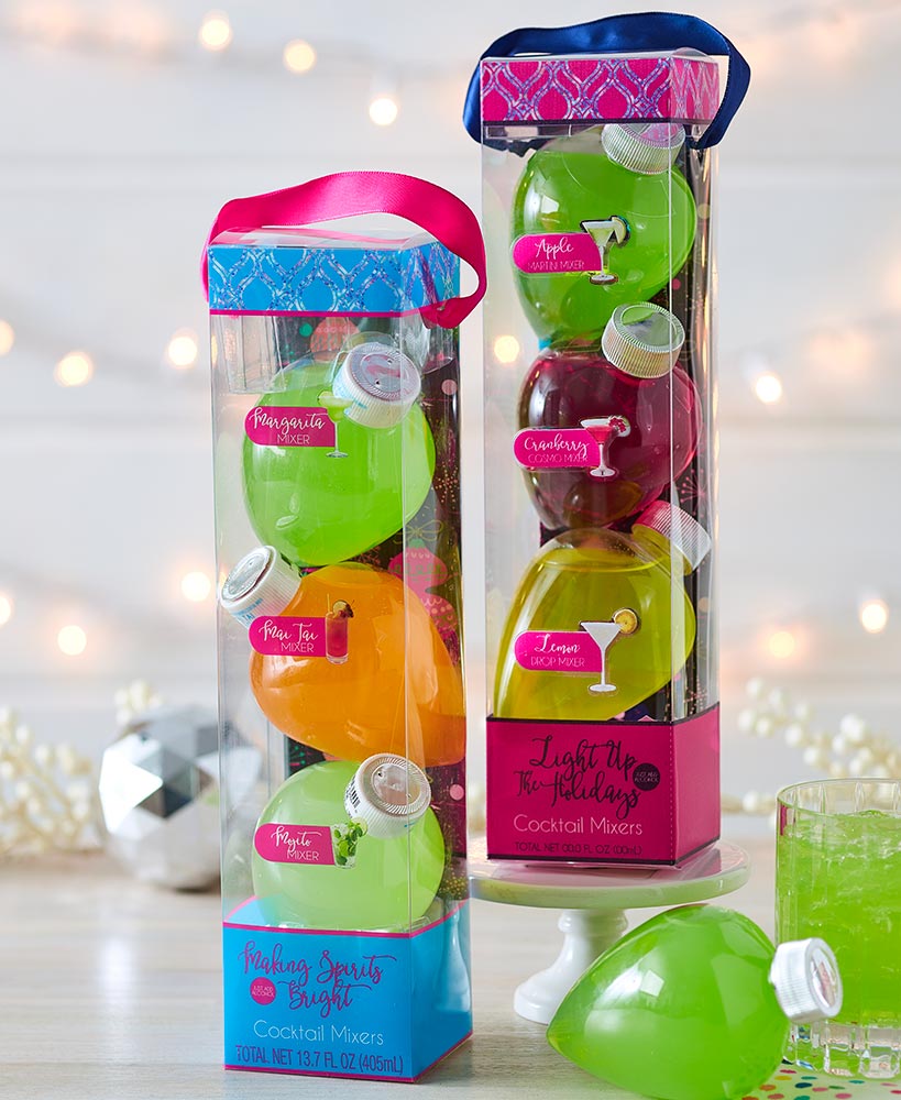 Holiday Ornament Drink Mixes