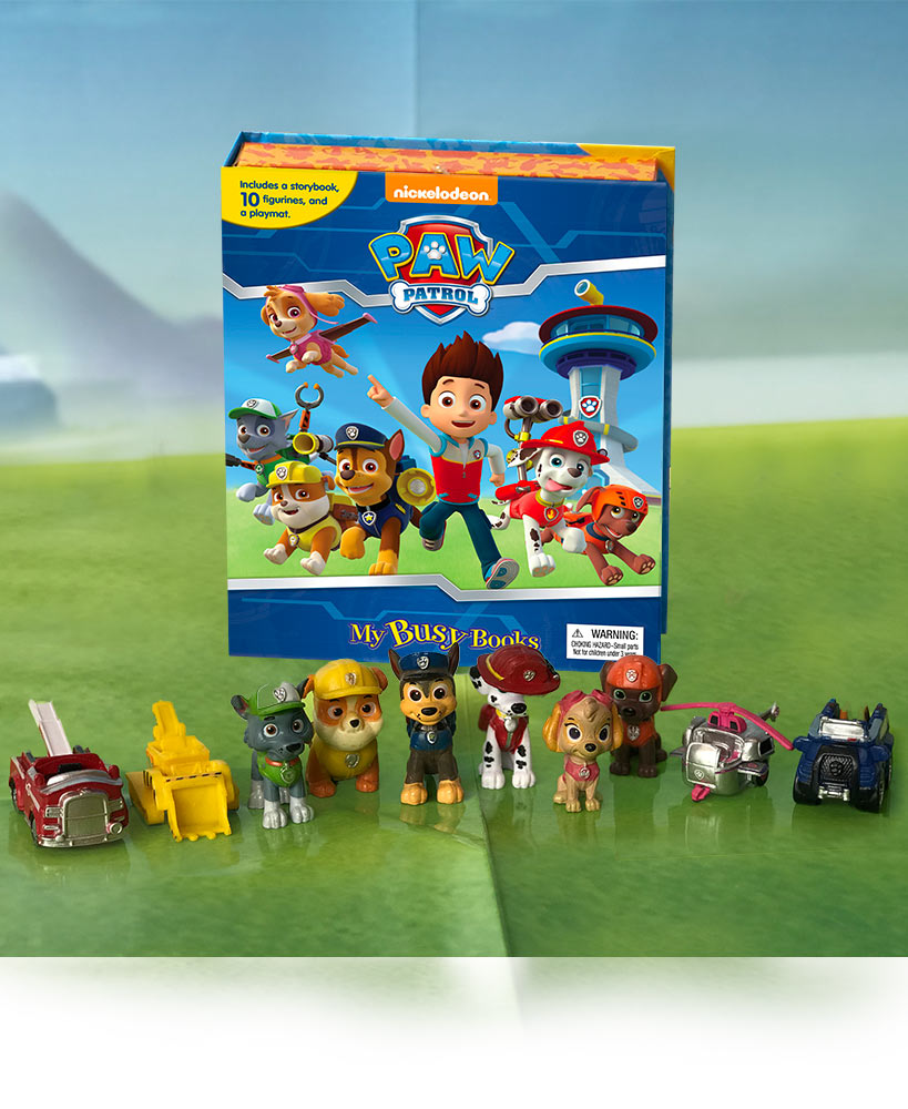 Paw Patrol Book And Figure Set