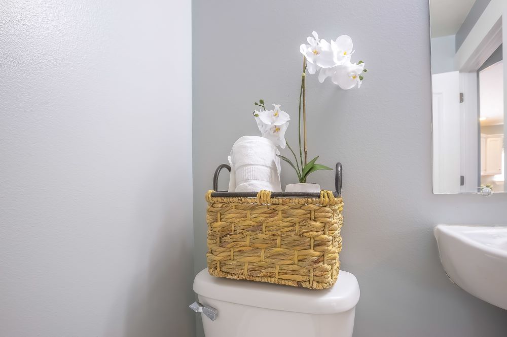 hanging-baskets-small-bathroom-storage-solutions Simply Sweet Days