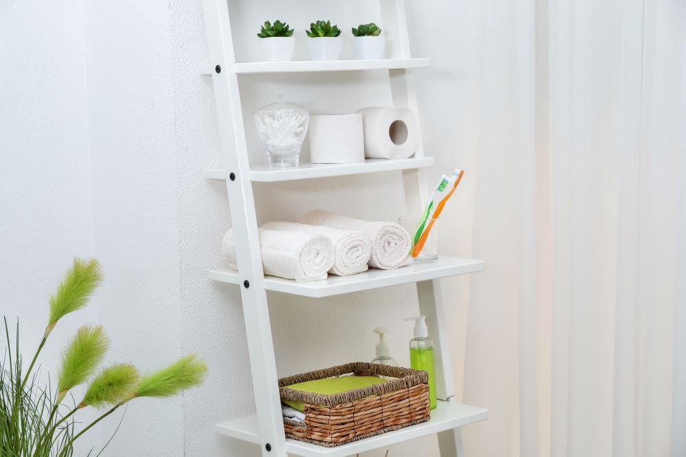 hanging-baskets-small-bathroom-storage-solutions Simply Sweet Days