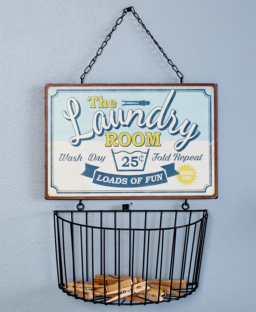 Laundry Room Wall Basket