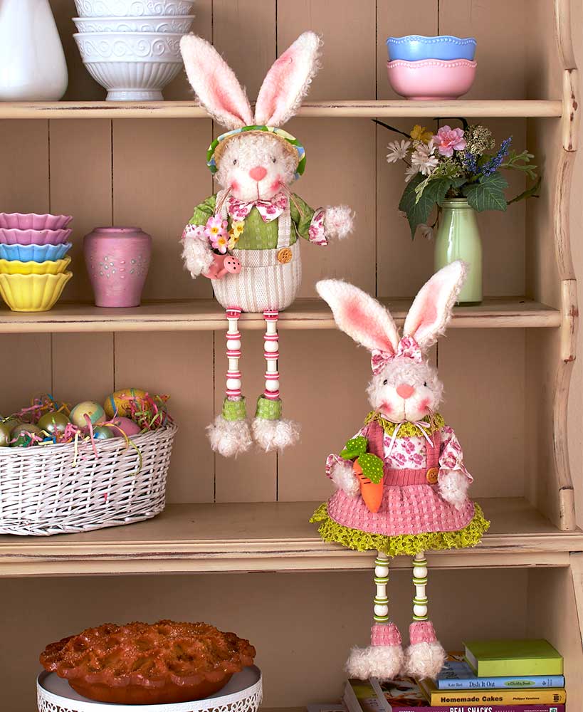 Easter Bunny Shelf Sitters