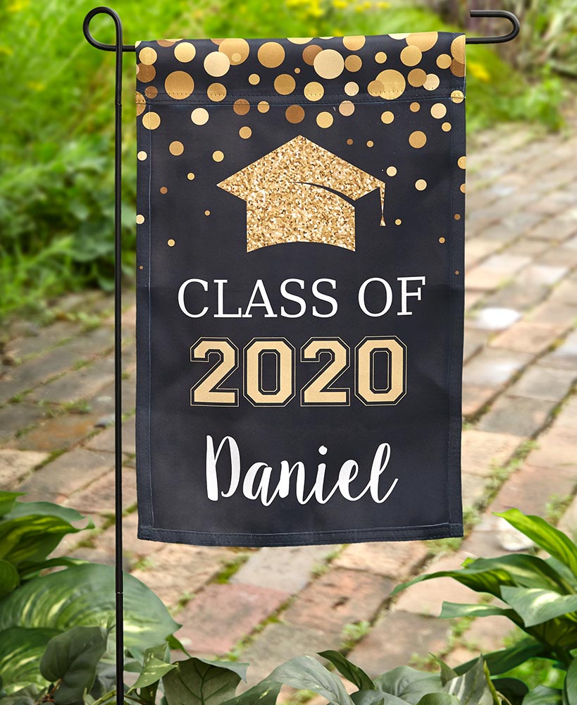 Graduation Gift Ideas - Personalized Graduation Garden Flag