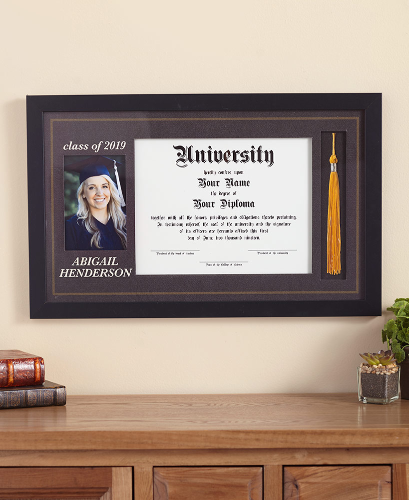 Graduation Gift Ideas - Personalized Graduation College Frame