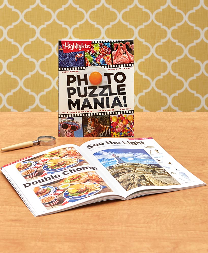 Highlights™ Photo Puzzle Mania Book