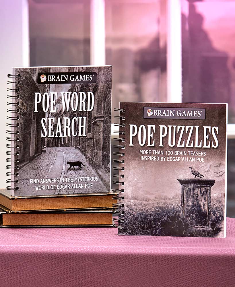 Brain Games® Poe Puzzles or Word Search