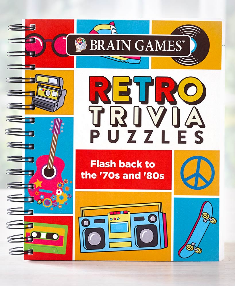 Brain Games® Retro Trivia Puzzles