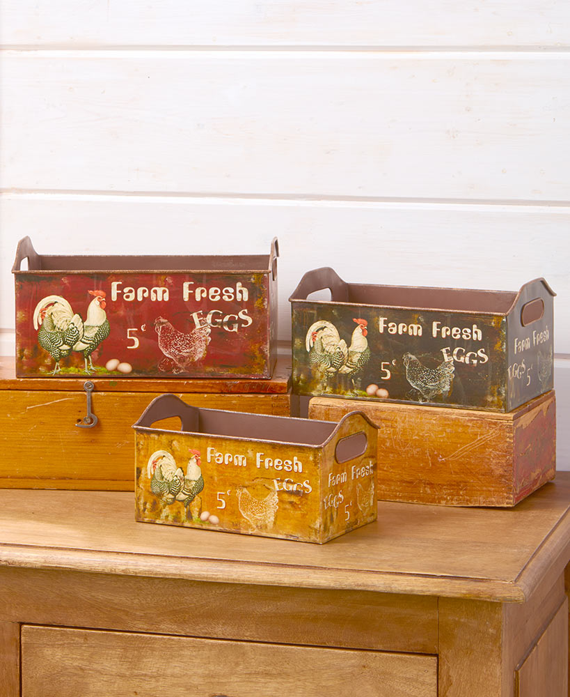 Country Farmhouse Bins