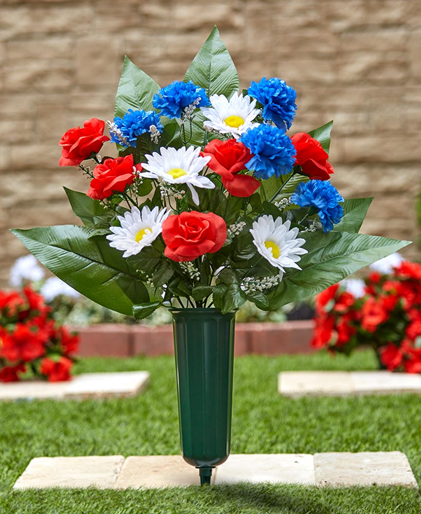 Seasonal Memorial Flower Vases