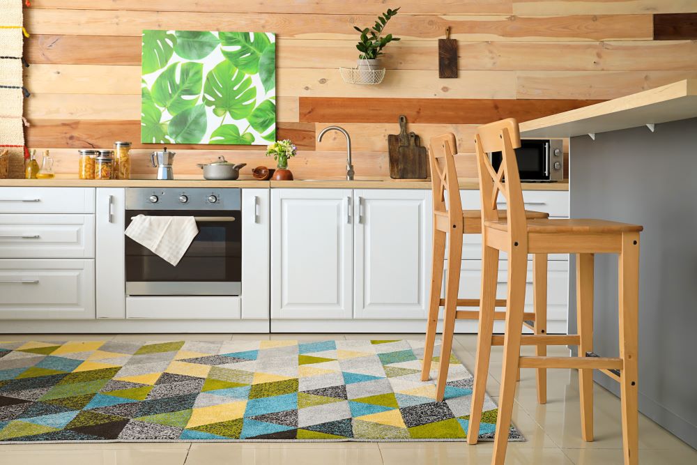 Colorful Summer Kitchen Rug