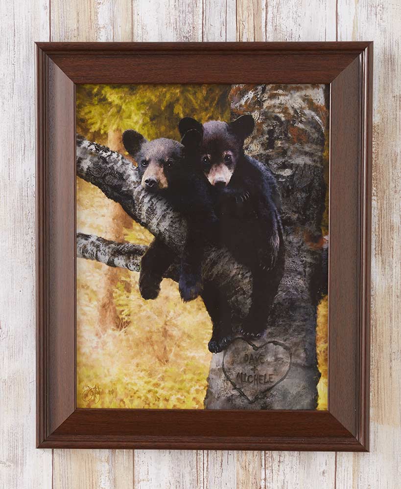 Framed Personalized Wildlife Prints