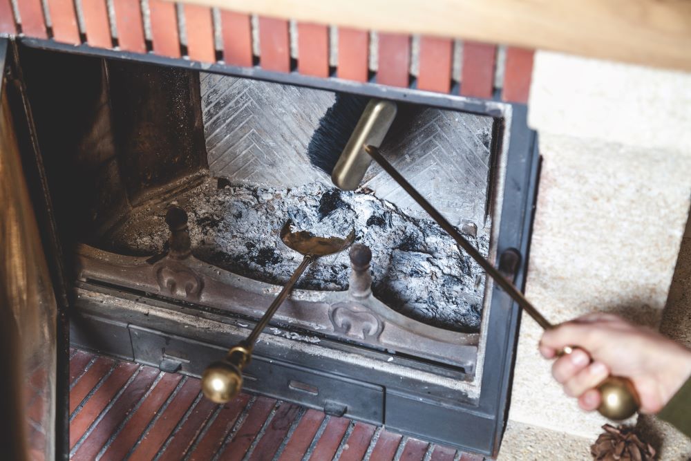 Fall Home Improvement Projects - Cleaning The Fireplace