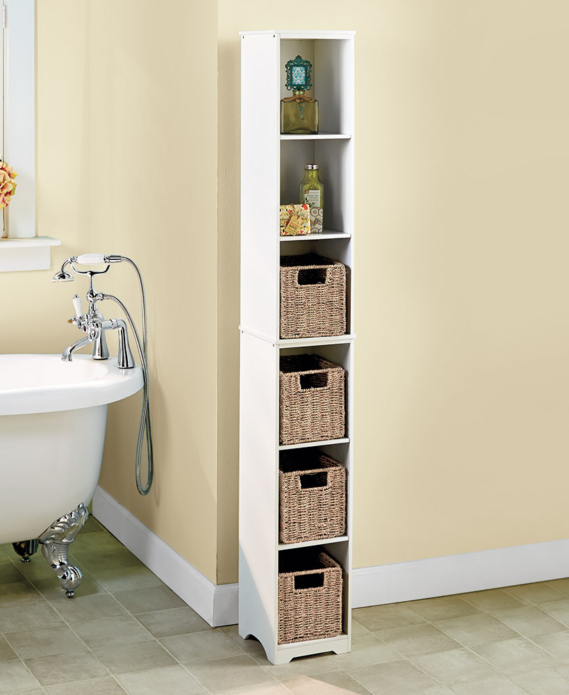 Slim Storage Towers or Baskets