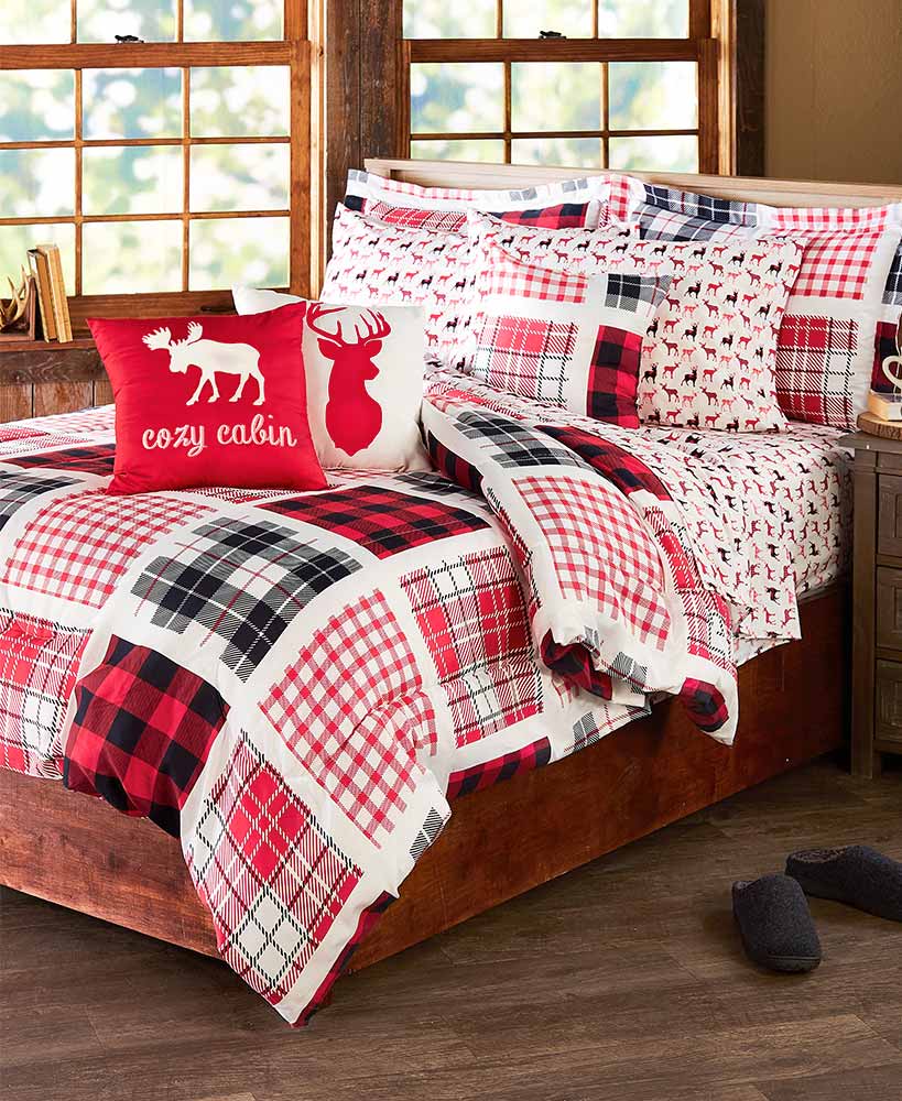 Buffalo Plaid Sheet Set or Comforter Set