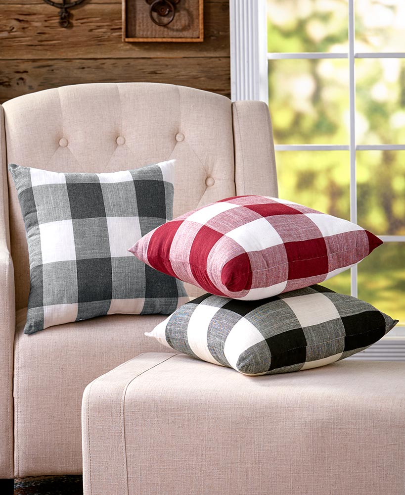 Buffalo Plaid Decor Accents