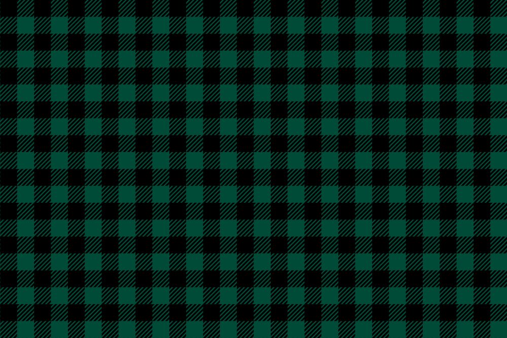 Green Buffalo Plaid Pattern