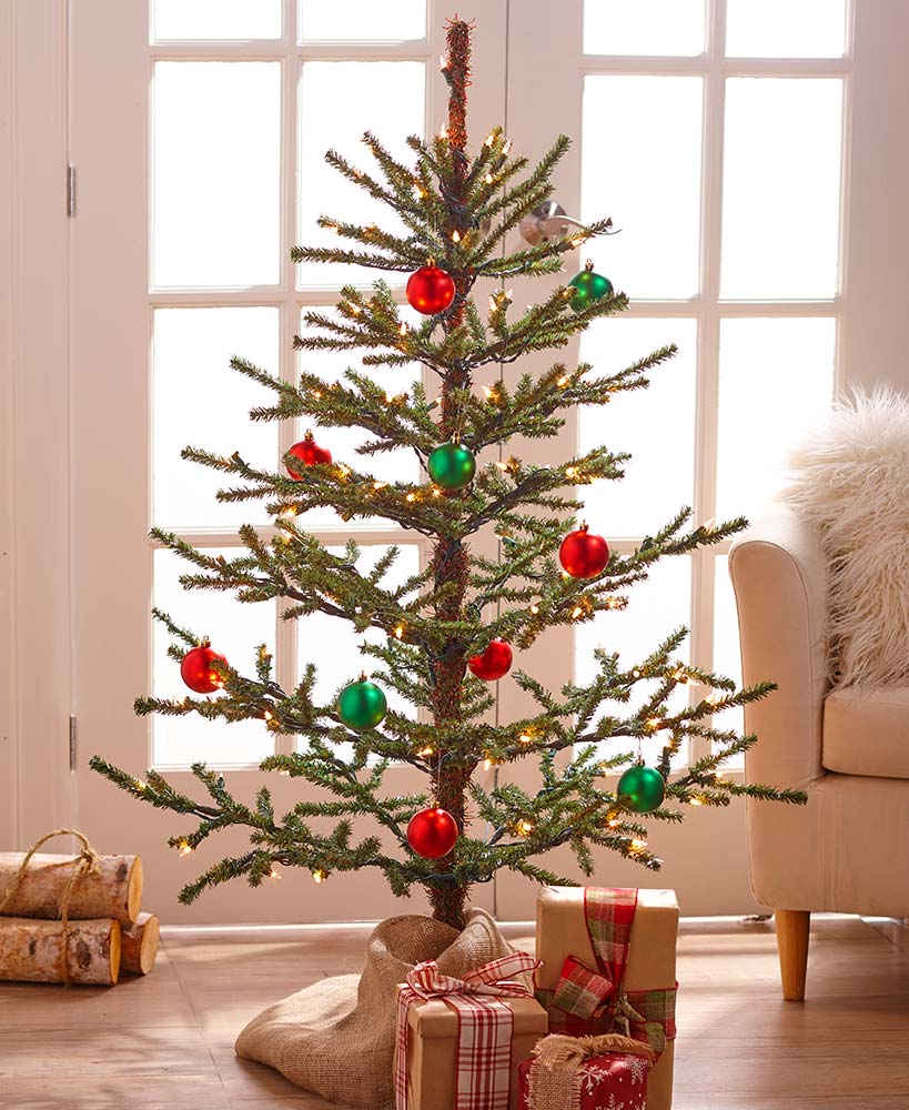 4-Ft. Lighted Country Christmas Tree