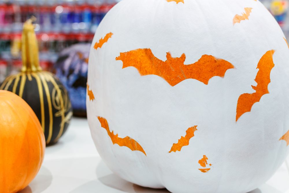 Painted Bats Pumpkin