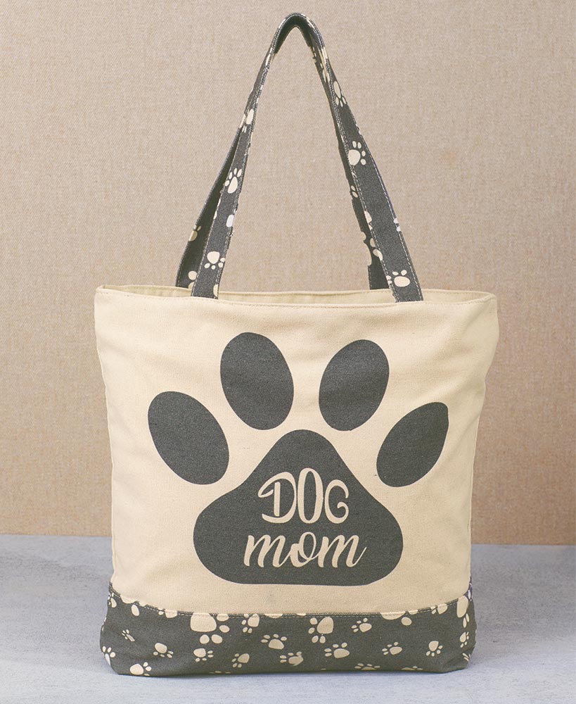 Dog Mom Tote Bag