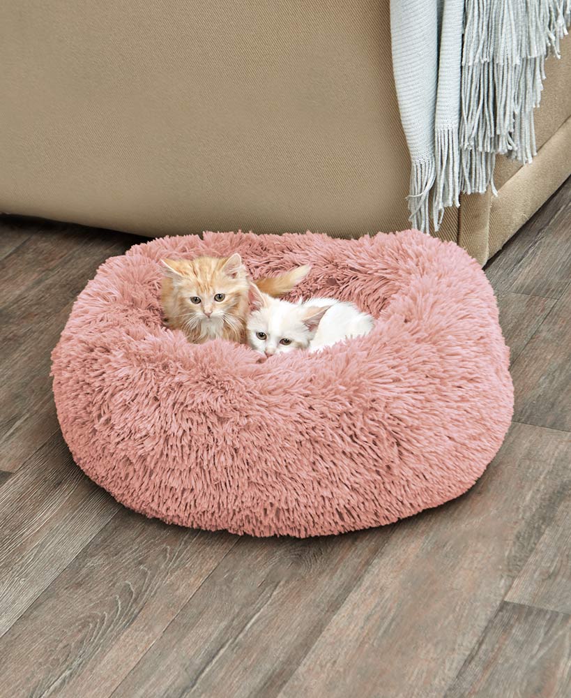 Plush Donut Pet Beds