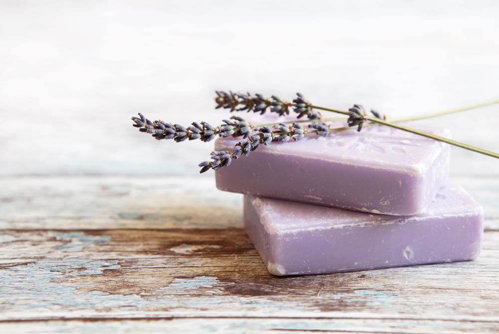 DIY Lavender Soap Bars