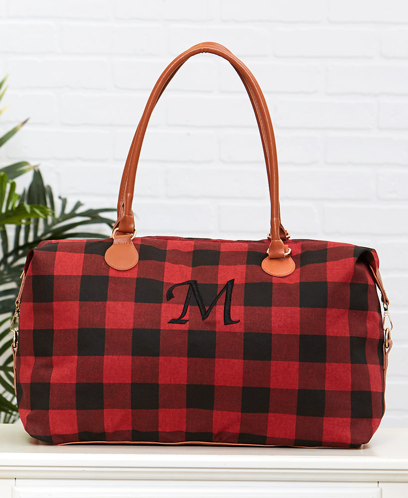 Monogram Plaid Overnight Bags