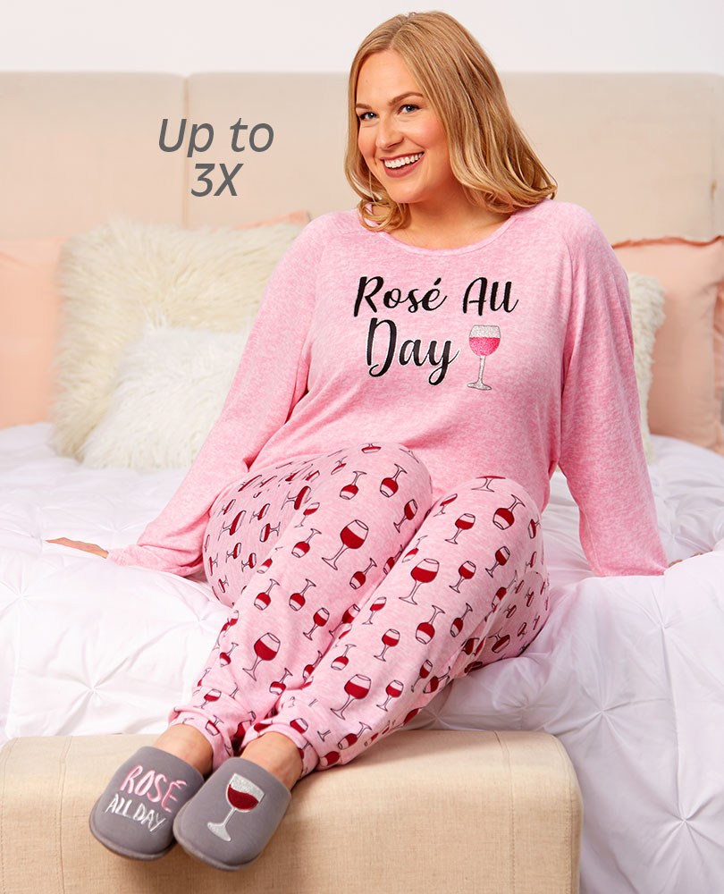 Cozy Attitude Pajama Sets