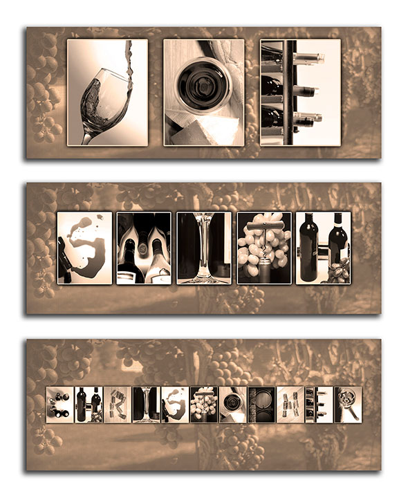 Personalized Thematic Name Art