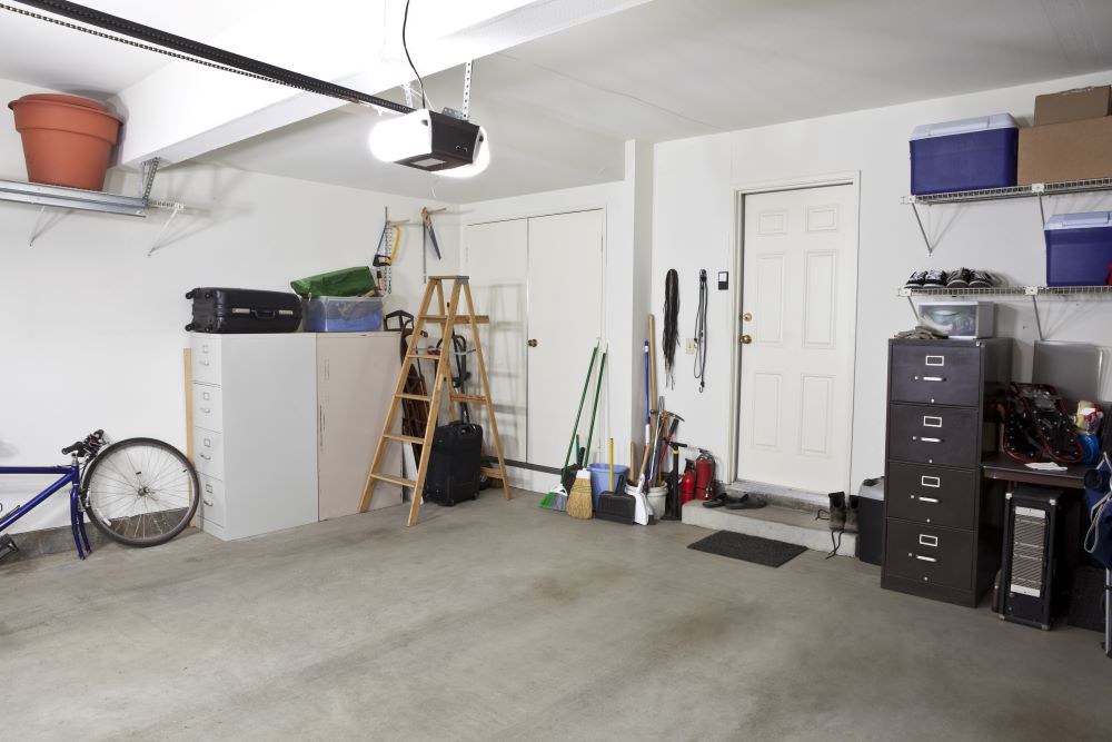 garage organization tips - filing cabinets in garage