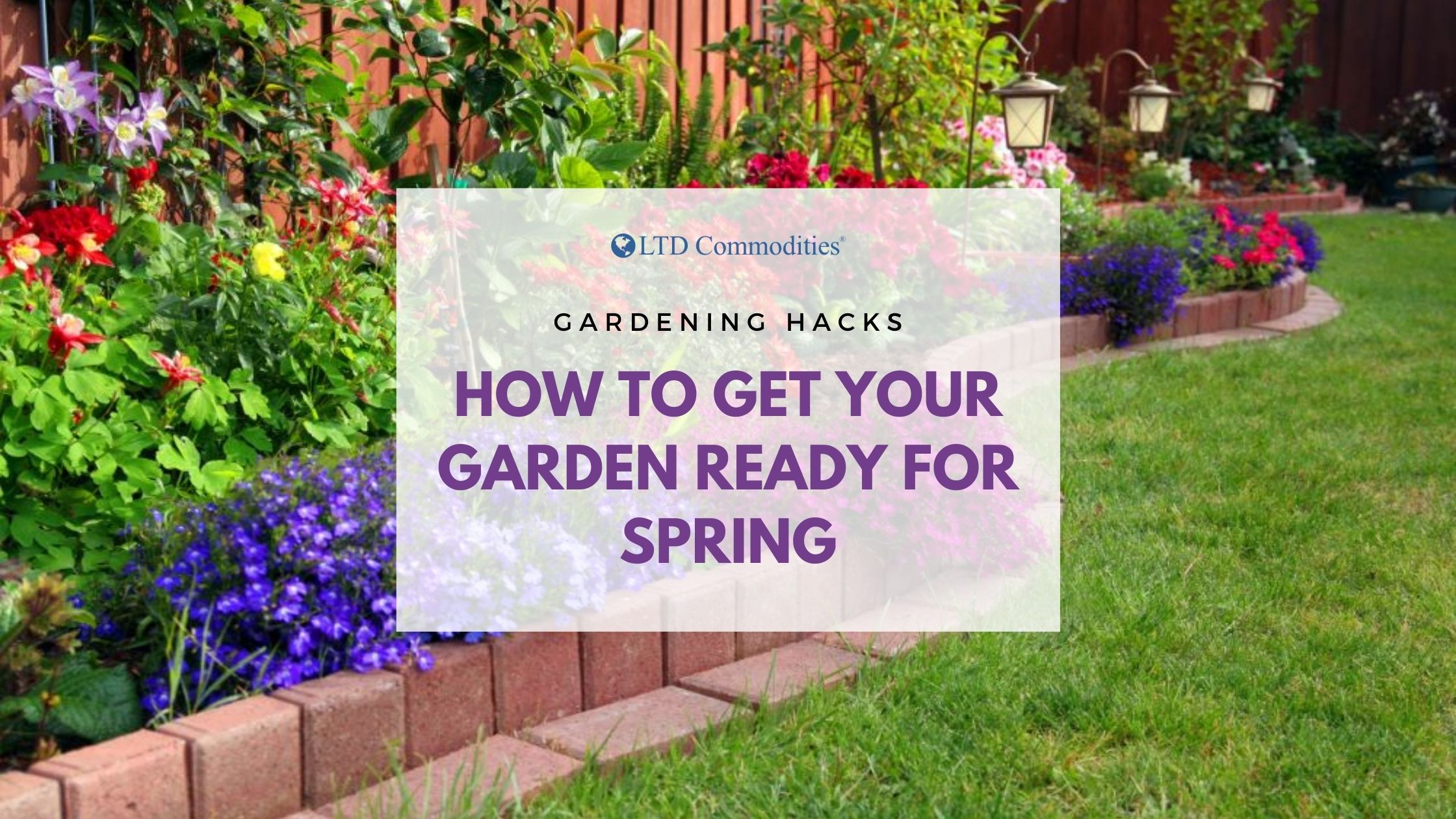 How To Get Your Garden Ready For Spring   LTD Commodities