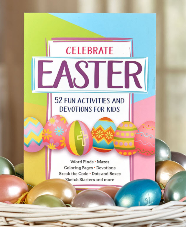 Basket Stuffers Kids - Celebrate Easter Activity Book for Kids